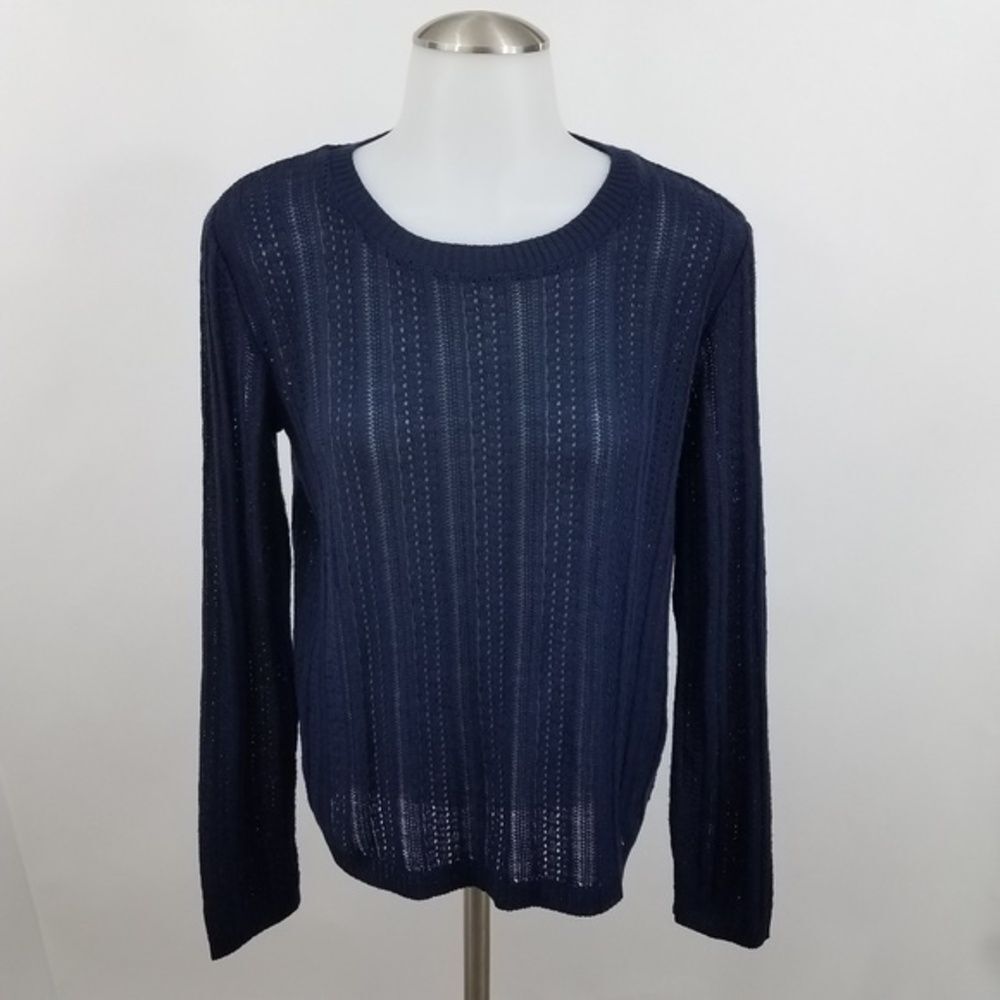Bershka Sweater L #bskgirl Knitwear Blue S…